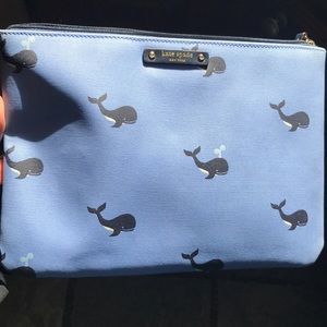 kate spade whale pouch